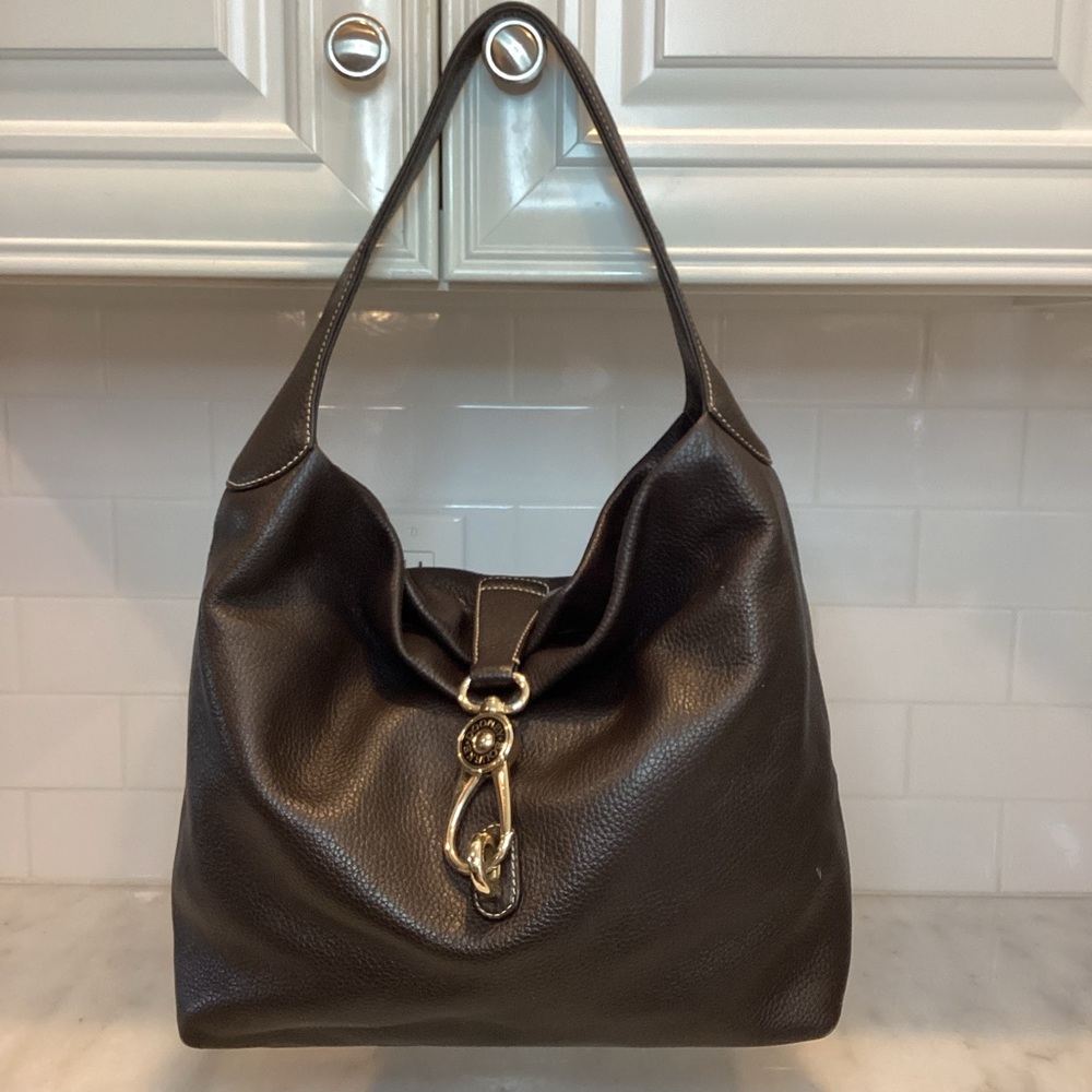 Dooney & Bourke Rich Chocolate Hobo Bag